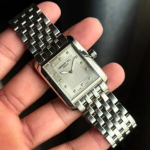 Raymond Weil Don Giovanni Rectangular Quartz Watch – Silver Dial - View 5