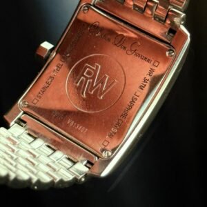 Raymond Weil Don Giovanni Rectangular Quartz Watch – Silver Dial - View 7