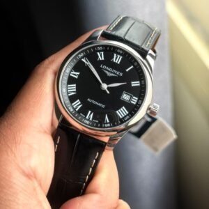 Longines Master Collection Automatic Watch 40mm Black Dial - View 2